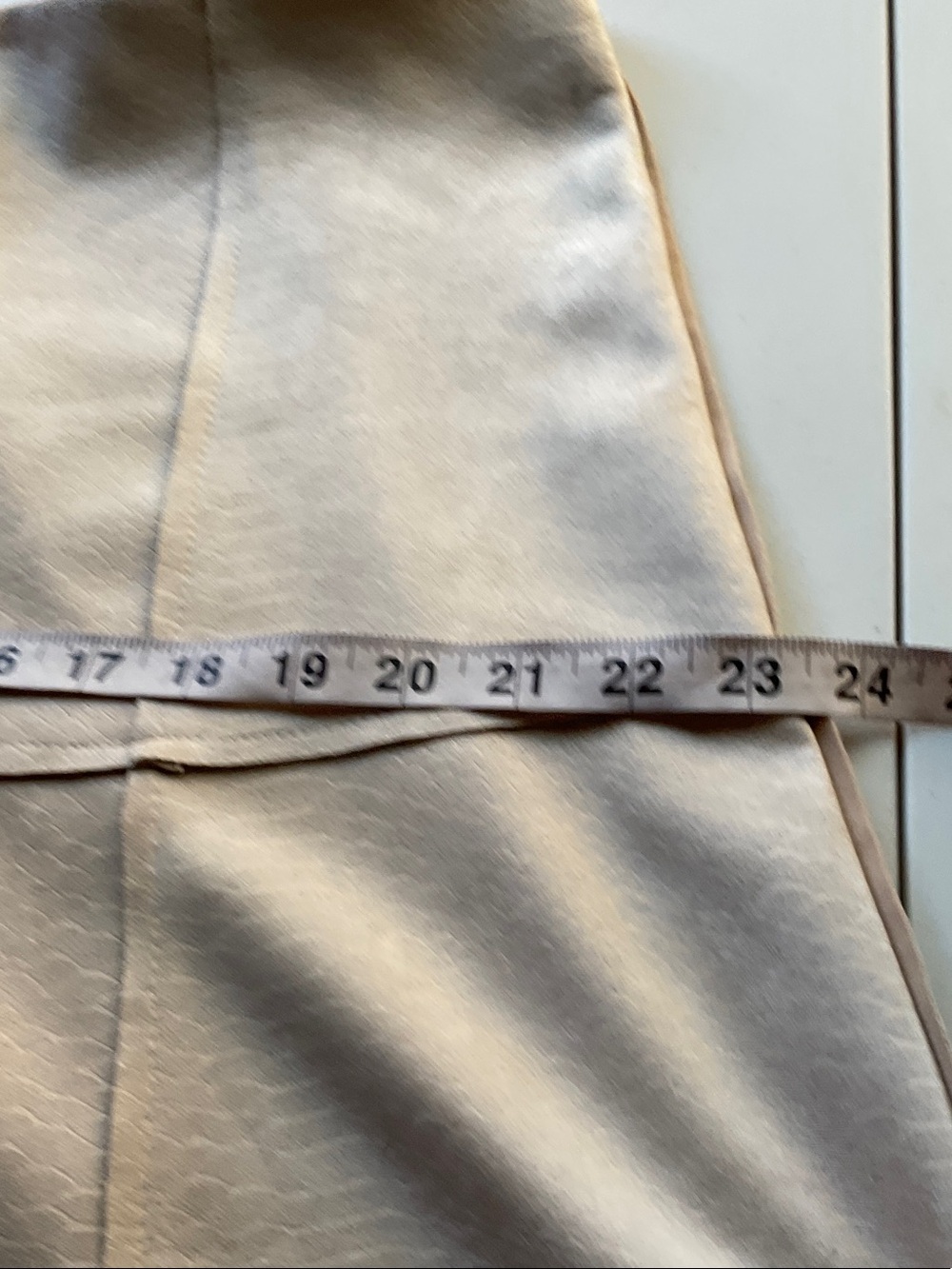 one 5 one Beige A-Line Midi Skirt - Picture 7 of 9